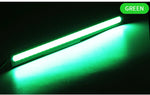 4x Universal Vehicle Led Strip 17CM COB Car Led Strip For Auto DRL Daytime Running Light External Waterproof Styling 12V Led Bar