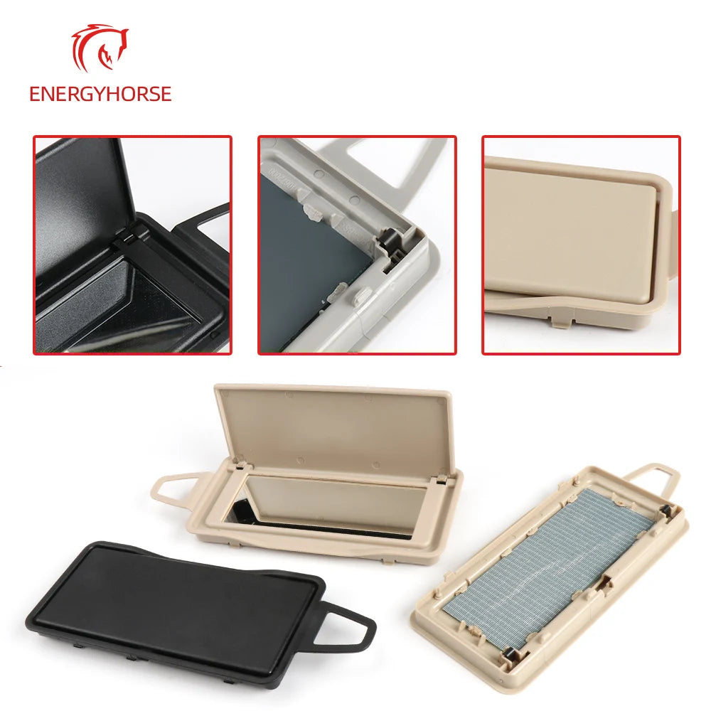 For Mercedes W212 Car Sun Shade Visor Makeup Cosmetic Mirror Cover Replacement For Benz E class E200 E260 E300 E400 2128108100