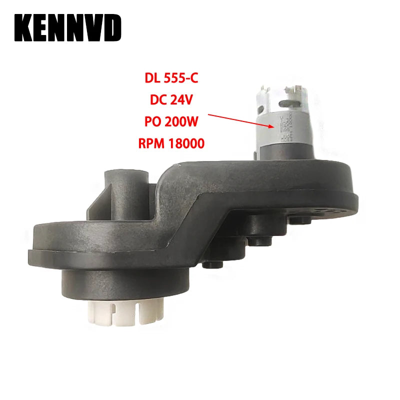 10Tooth Motor Gearbox for Children Elecrtic Car ,RS555 High Power Transmission for Ride detail view