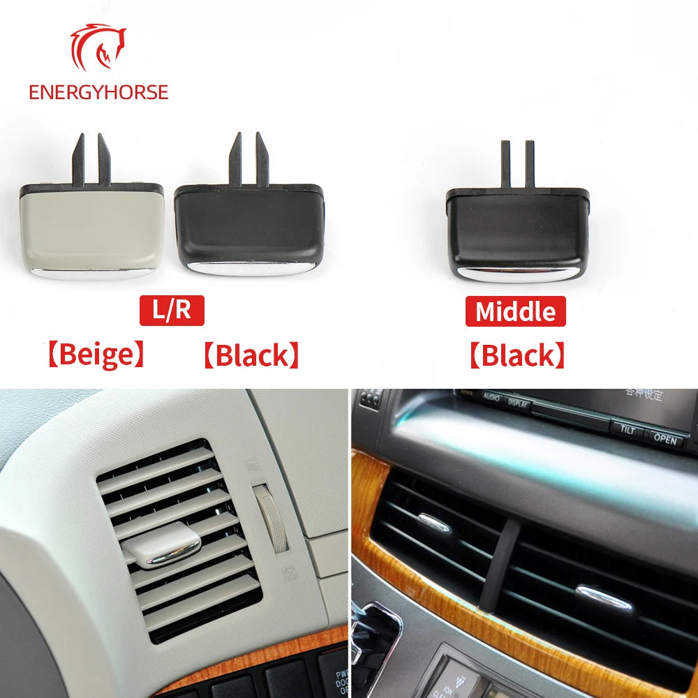 Car Interior Accessories Front Center A/C Air Conditioning Vent Outlet Tab Clip Repair Kit for TOYOTA Previa Estima