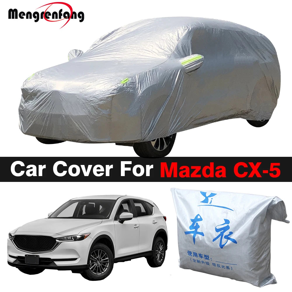 Full Car Cover for Mazda CX-5 | Outdoor UV Sun Rain Snow Protection