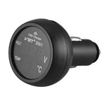 Digital LED Car Cigarette Lighter Voltmeter Thermometer | 3 in 1 USB Charger for 12V/ lifestyle view