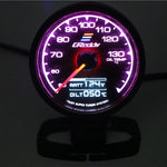 62mm 7-Color LCD Digital Gauge | Multi-Function Turbo Boost Oil Pressure Water Temp R lifestyle view
