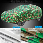 Cawanerl Waterproof Camouflage Car Cover | Full Outdoor Protection for SUV Sedan Hatc alternate view