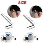 AUTCOAT Anti-theft Middle Finger Tire Valve Dust Caps | Universal Fit for Cars Trucks alternate view