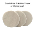 CDWTS 3/4/5/6 Inch Japan Wool Polish Pad for DA RO Car Polisher | Cutting Pad for Car Cl detail view