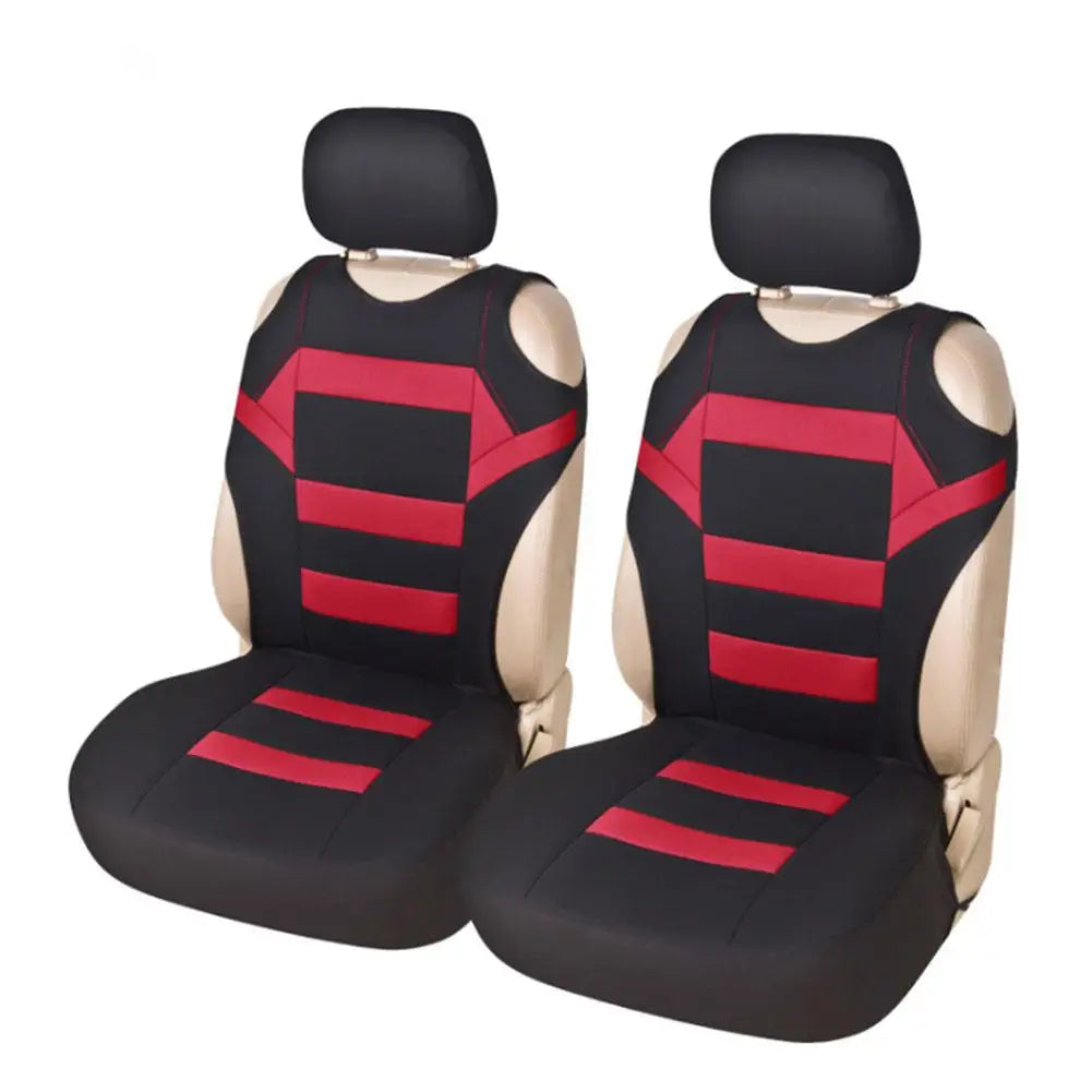 2 Set Universal Car Seat Covers Mesh Sponge Interior Accessories T Shirt Design Front Car Seat Cover For Car Hyundai Solaris