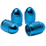 AUTCOAT Universal Aluminum Tire Valve Stem Caps for Car Truck Bike | 4 Pack Dust Cove lifestyle view