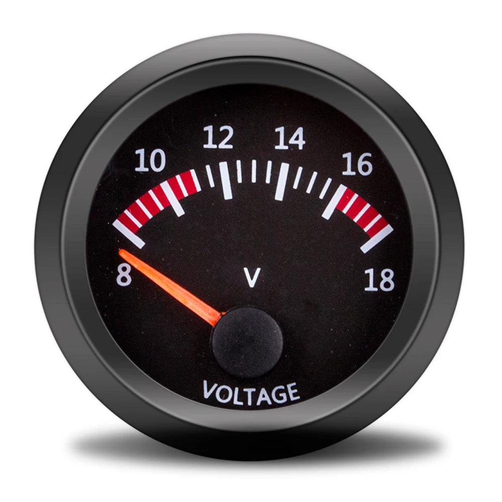 AD 52mm Car Gauge Set | Boost Water Oil Temp Pressure Voltmeter Air Fuel Ratio EGT alternate view