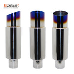 EPLUS Car and Motorcycle Exhaust Pipe Muffler Tail Pipe | Universal Stainless Steel E alternate view