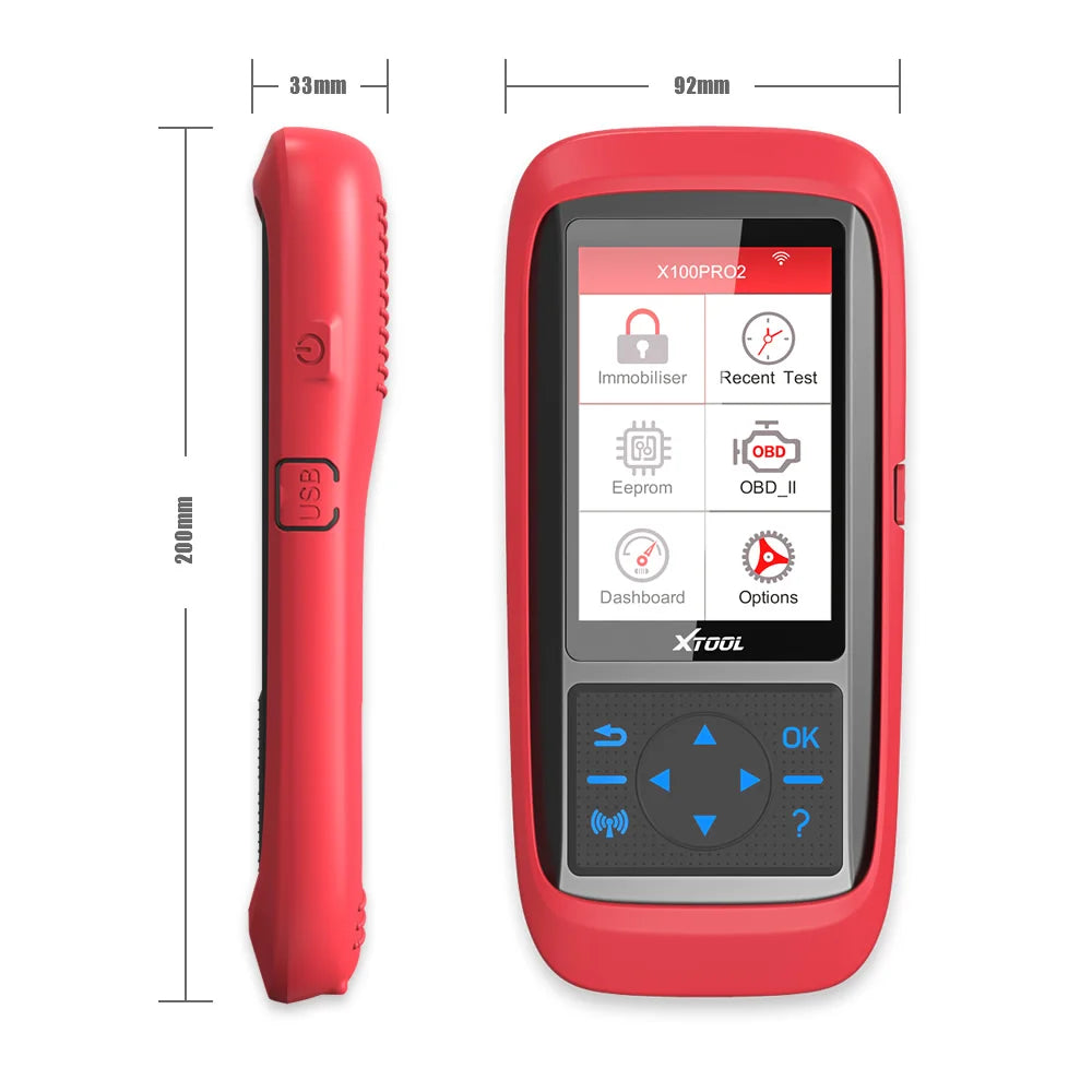 XTOOL X100 Pro2 Auto Key Programmer with EEPROM Adapter Replace of Xtool X100 PRO