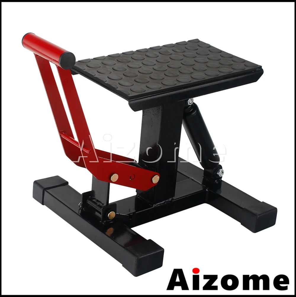 330 LBS Adjustable Height Lifting Stand Motorcycle Jack Hoist Stand Lift Table For Honda detail view