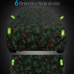 Cawanerl Waterproof Camouflage Car Cover | Full Outdoor Protection for SUV Sedan Ha additional angle