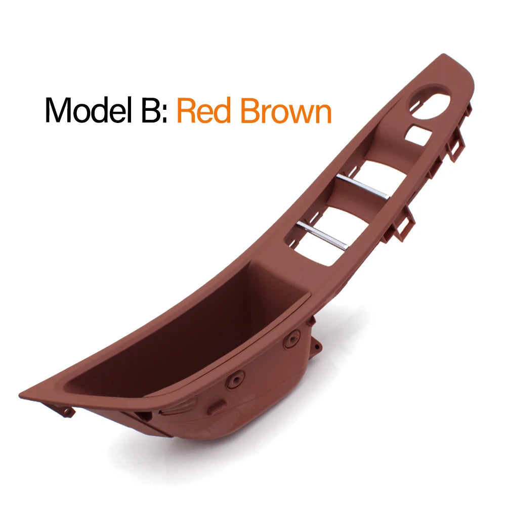 Front Left Beige Black Brown Car Interior F10 Door Armrest Panel Door Handle Replacement detail view