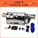 EPLUS Stainless Steel Remote Control Exhaust Vacuum Valve | Variable Silencer for Univer detail view
