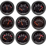 AD 52mm Car Gauge Set | Boost Water Oil Temp Pressure Voltmeter Air Fuel Ratio EGT