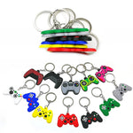 1PCS PVC new style Game Machine Keychain & Keyring Cute Gamepad Joystick Key Chain Key close-up view