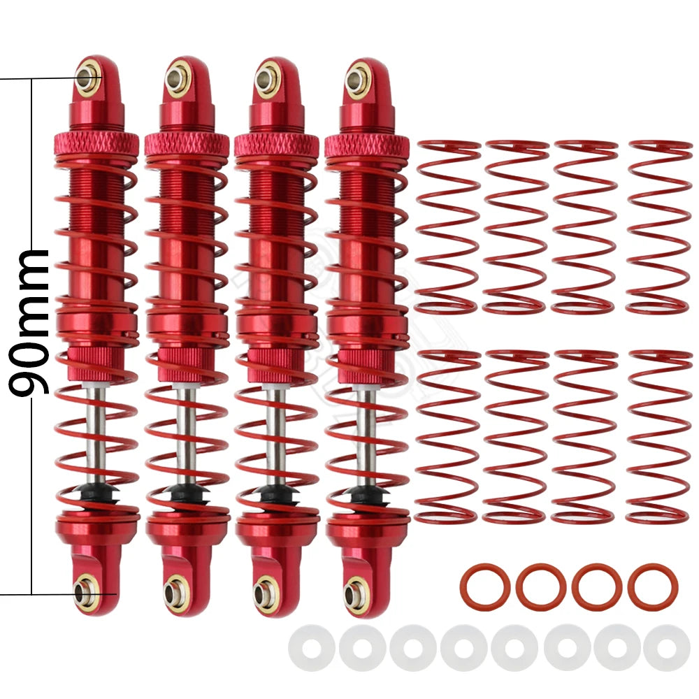 Metal 70mm 80mm 90mm 100mm 110mm 120mm Shock Absorber Oil Damper for 1/10 RC Crawler Car detail view