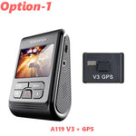 VIOFO A119 V3 2K Dash Cam | Super Night Vision, G-Sensor, Optional GPS & CPL close-up view