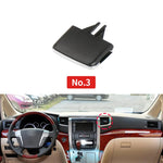 Car Front Air Conditioning Grille AC Vent Outlet Tab Air Conditioning Leaf Adjust Clip Repair Kit for Toyota Alplard