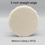 HUTU 5 Inch Wool Polishing Pad | Car Body Polishing Wool Wheel for Polisher detail view