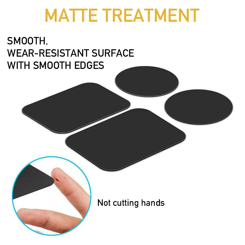 Not Magnetic Metal Plate For Car Phone Holder Universal Iron Sheet Disk Sticker Mount lifestyle view