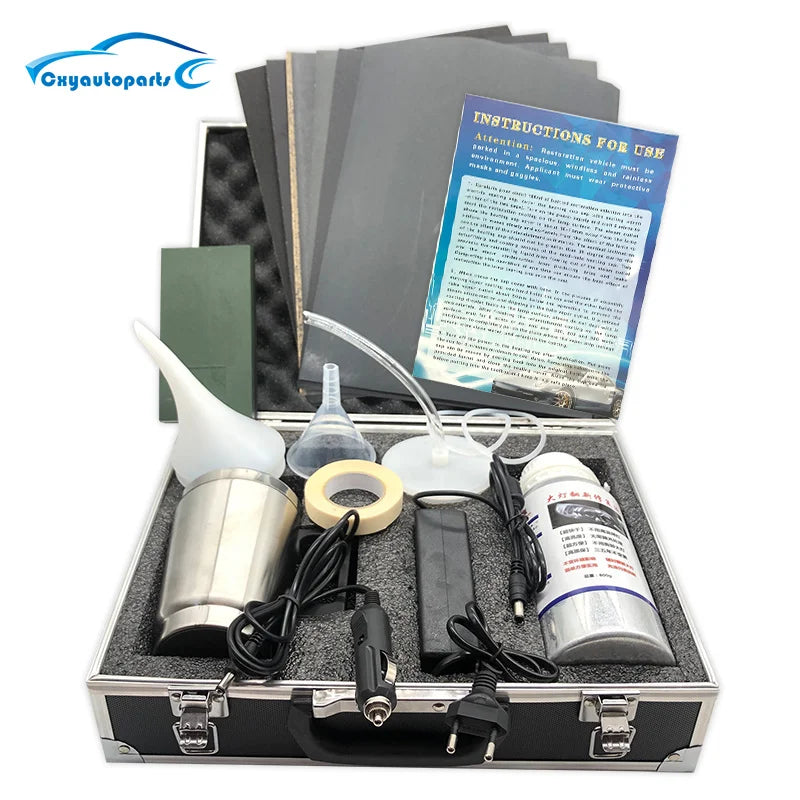 800ML Car Headlight Renovation Kit Car Headlight Polishing Repair Headlight Restoration Kits Car Polishing Evaporator Liquid