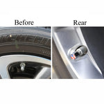 DSYCAR 4Pcs/Set Zinc Alloy Puerto Rico Flag Tire Valve Stem Caps | Car Tire Stem Ai additional angle