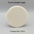 HUTU 5 Inch Wool Polishing Pad | Car Body Polishing Wool Wheel for Polisher close-up view