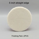 HUTU 5 Inch Wool Polishing Pad | Car Body Polishing Wool Wheel for Polisher close-up view