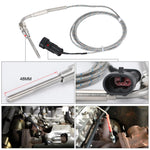 Exhaust Gas Temperature Gauge Digital with Sensor | EGT Monitor Kit for 4WD Hilux Patr close-up view