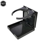 Folding Car Cup Holder Universal Drink Bottle Stand | ABS Storage for Truck SUV close-up view
