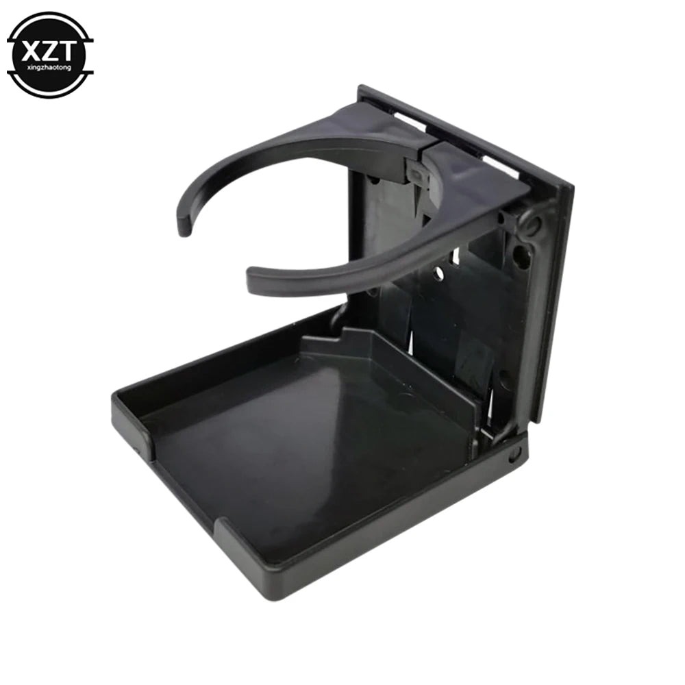 Folding Car Cup Holder Universal Drink Bottle Stand | ABS Storage for Truck SUV close-up view