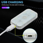 LED Touch Light Mini Wireless Car Interior Lighting Auto Roof Ceiling Reading Lamp fo alternate view