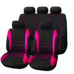 Car Seat Cover Set Polyester Four Season Universal 9 Piece lifestyle view