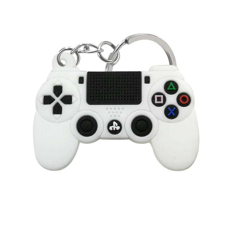 1PCS PVC new style Game Machine Keychain & Keyring Cute Gamepad Joystick Key Chain Ke alternate view