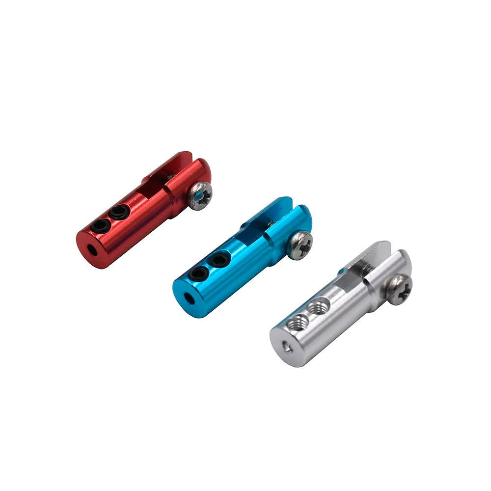 2PCS Piece Dia. 2mm Aluminum Steering Gear Rod Chuck Servo Positioning Steering Clip Seri Push Rod Clip