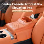 Car Center Console Armrest Cushion Cover For ‌GEELY EX5 EX2 Monjaro Tugella Storage Bag 2 Cup Holder Tissue Boxs Armrest Pad