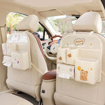 Car Seat Back Organizer Multifunctional Storage Bag Auto Rear Seat Hanging Pouch fo additional angle