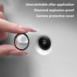 Universal Car Camera Lens Protector 2PCS Rear View Backup Camera Cover 360° Camera Protection Anti Scratch Waterproof