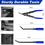 43pcs Hand Tool Set Pry Disassembly Tool Interior Door Clip Panel Trim Dashboard Remov close-up view