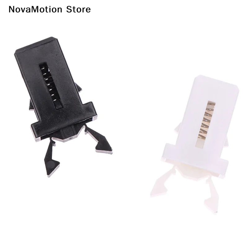 [NM]10Pcs Trash Can Plastic Lock Self-Locking Switch Replacement Catch Compatible Tou alternate view