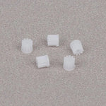 5/10Pcs M0.2 10 Teeth Plastic Pinion For 0.8mm Motor Shaft Wear Resistant Transmission Gear Accessories For RC Toy