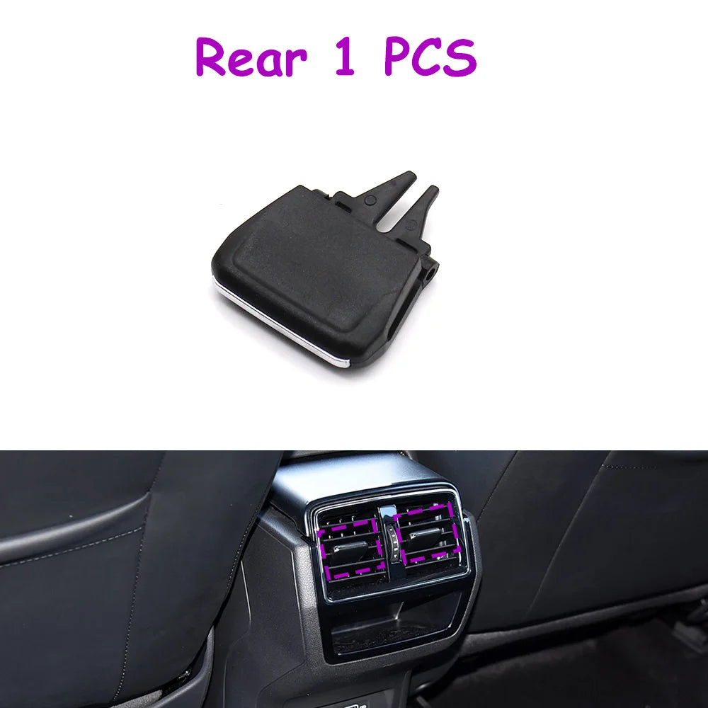 Kodiaq Karoq Car Front Rear Air Conditioner AC Vent Grille Tab Slider Clip Outlet Repair Kit For Skoda 2016-2025 56G819701