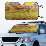 Starry Night Van Gogh Art Windshield Sun Shade | Car SUV Truck Front Window Protector lifestyle view