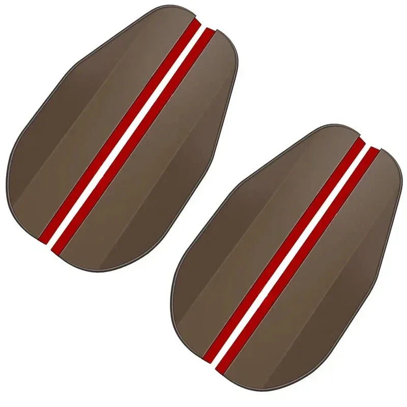 1set Car Carbon Fiber Rain Eyebrow Rearview Mirror Visor Shade Rain Cover Rear View Mirror Rainy Shield Guard Auto Accessories