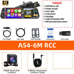 4K HD Car DVR Touch Screen | Dash Cam with Carplay & Android Auto close-up view