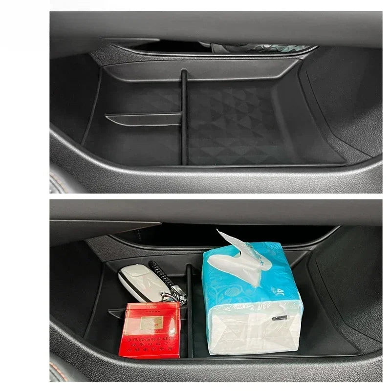 Black Car Center Console Storage Box for Changan Deepal S07 S7 2023 2024 2025 Interior Storage Box Auto Accessories
