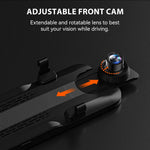 WOLFBOX M40lite Dash Cam 4K+1080P 10" Rear View Mirror Camera Video Recorder Front and Rear Dash Camer
