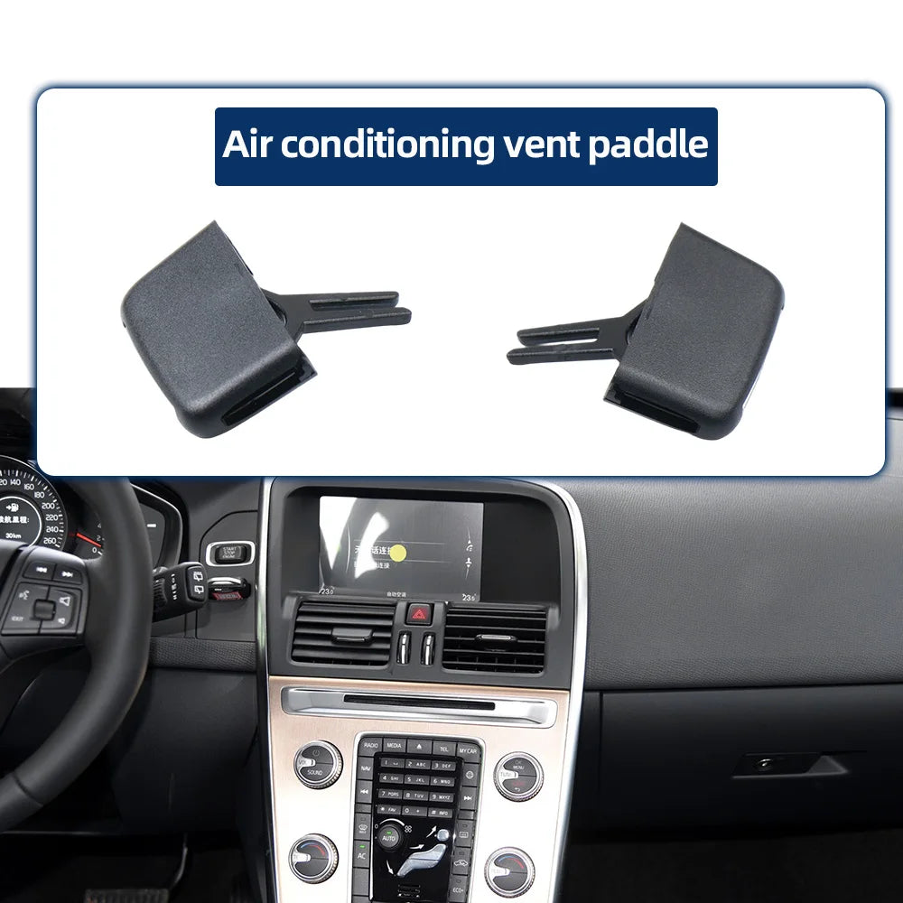 Car Interior Accessories for Volvo XC60 09-17 39857377 Auto Front AC Air Conditioner Vent Flap Adjuster Clip Direct Replacement